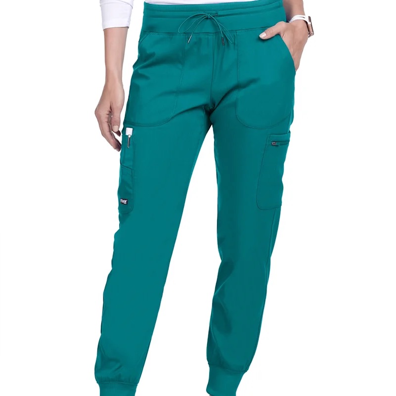 Grey’s Anatomy Spandex Strech By Barco Carly 7-Pocket Mid-Rise Jogger Pants